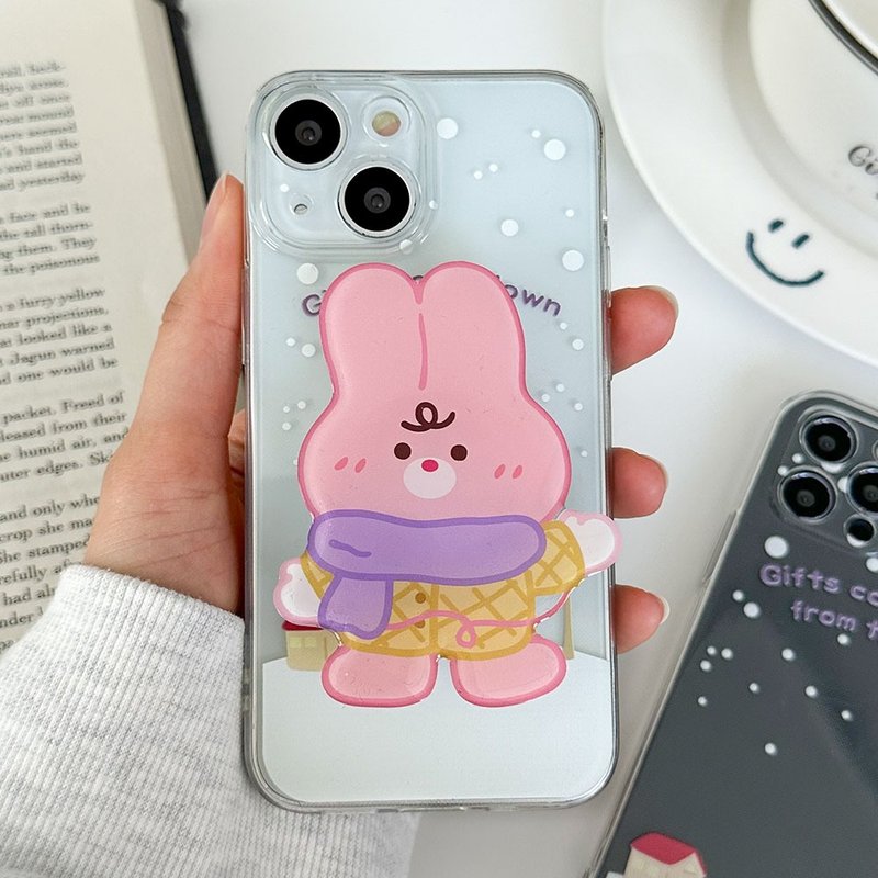 兔子鲁米 iPhone 手机壳 Grip 智慧托克套装 - 手机壳/手机套 - 塑料 多色
