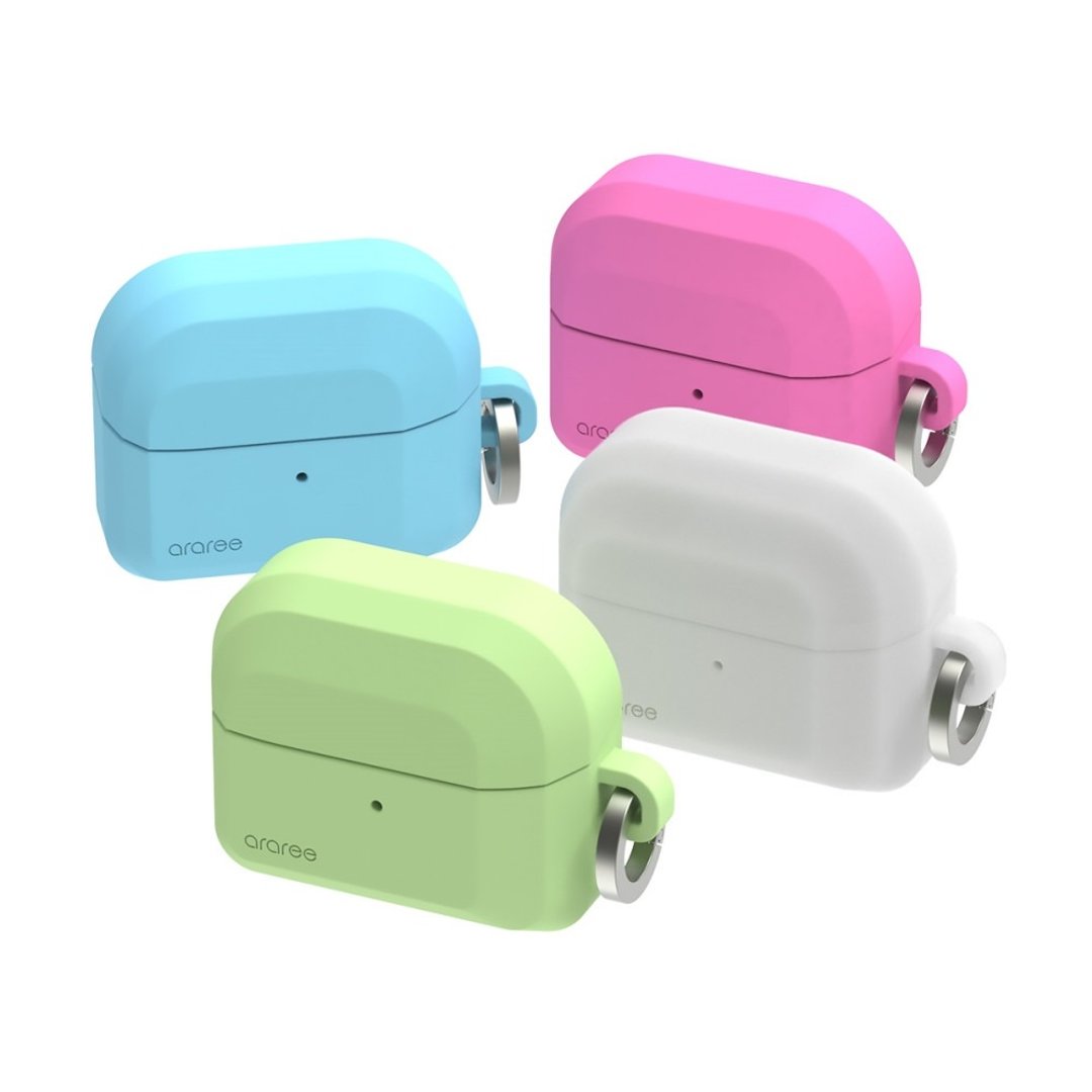 Galaxy Buds 3/ Buds 3 Pro BRIO保护壳 (白/ 绿/ 蓝/ 粉红色) - 耳机收纳 - 其他材质 