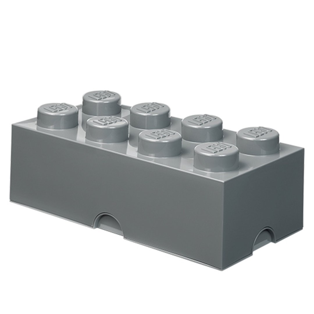 Room Copenhagen 乐高 LEGO 8凸收纳盒-深灰色(40041754)送礼 - 收纳用品 - 其他材质 