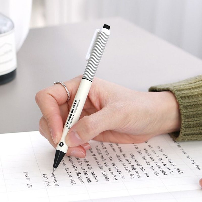 ICONIC 复古梦快干0.5中性原子笔-黑墨A,ICO51265 - 圆珠笔/中性笔 - 塑料 黑色