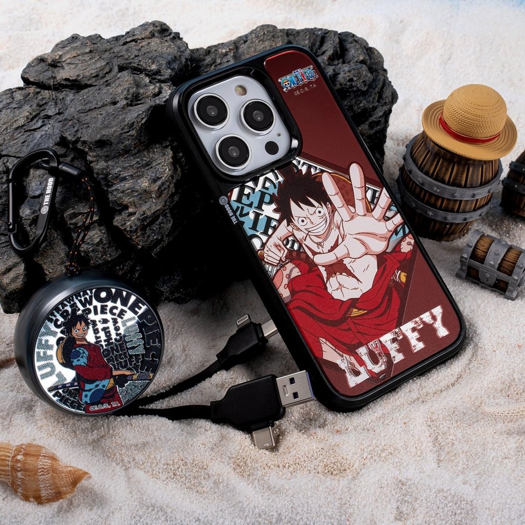海贼王ONE PIECE 鲁夫 iPhone 16 Galaxy S25气垫防摔/镜面手机壳 - 手机壳/手机套 - 塑料 多色