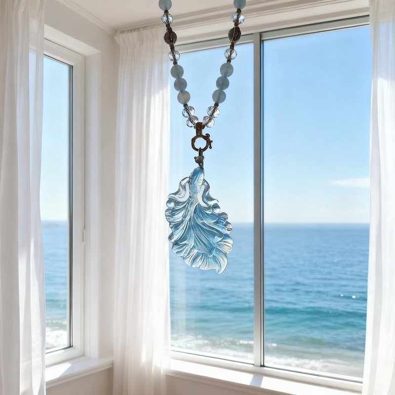 婚纱鱼|海蓝宝 - 项链 - 水晶 