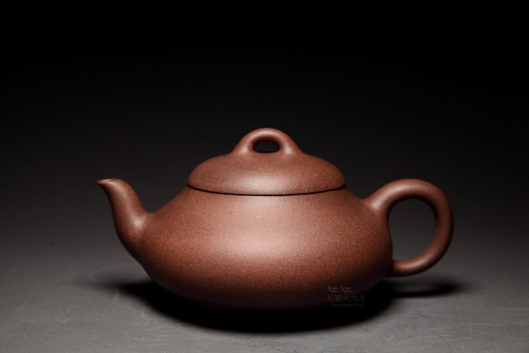 【汉棠石瓢】炎黄大地艺术 胖老板 龙山堂 传统手工 天青泥180cc - 茶具/茶杯 - 陶 咖啡色