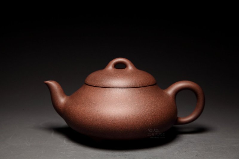 【汉棠石瓢】炎黄大地艺术 胖老板 龙山堂 传统手工 天青泥180cc - 茶具/茶杯 - 陶 咖啡色