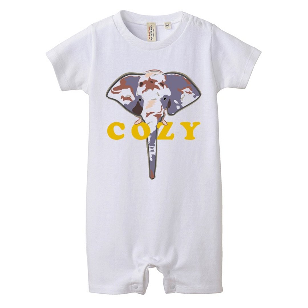 [Rompers] COZY - 其他 - 棉．麻 白色