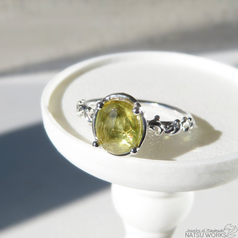 榍石环 / 榍石环 2 - 戒指 - 宝石 黄色