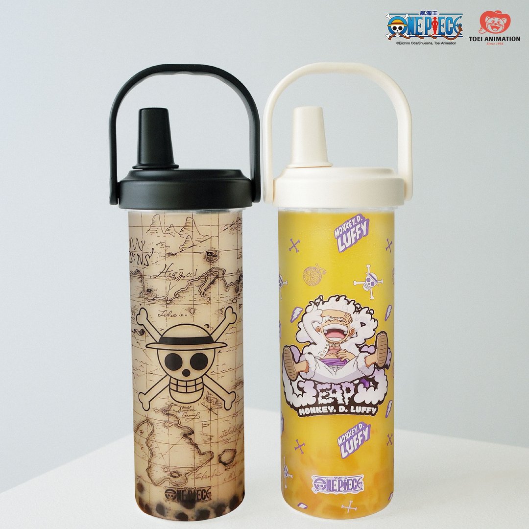 航海王 ONE PIECE  随行冷水杯 (共两款) - 水瓶/水壶 - 玻璃 多色