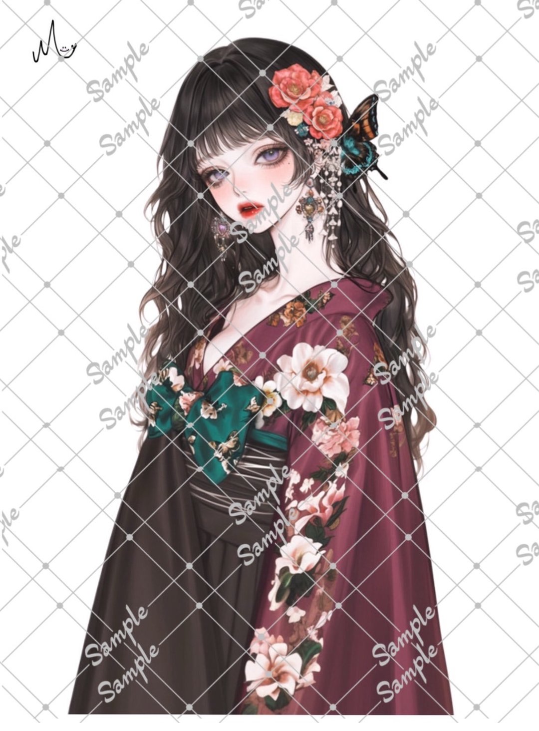 原创人物贴纸 11月新品 - 贴纸 - 纸 