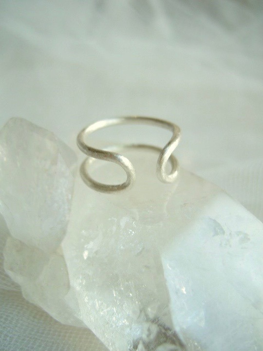 Silver parallel ring 1.8mm - 戒指 - 银 银色
