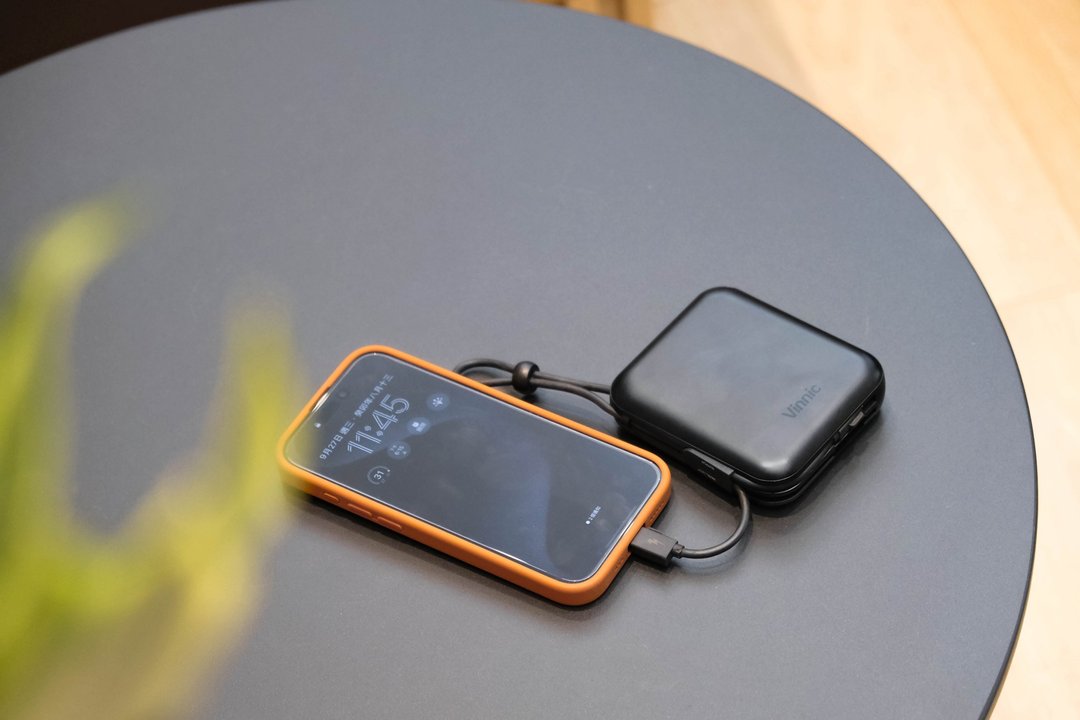 Vinnic DAMAVAND PLUS 10,000mAh 自带双Type-C线快充 - 充电宝/传输线 - 塑料 黑色