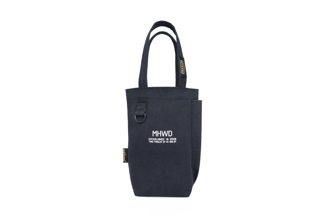 环保水壶袋 饮料袋 Bottle Bag Matchwood 饮料袋 手提袋  全黑款 - 随行杯提袋/水壶袋 - 防水材质 黑色