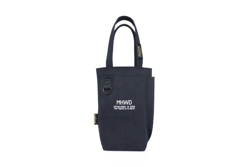 环保水壶袋 饮料袋 Bottle Bag Matchwood 饮料袋 手提袋  全黑款 - 随行杯提袋/水壶袋 - 防水材质 黑色