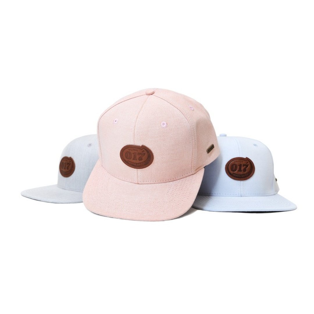 Filter017 Fruit Labels Snapback Cap 皮标牛津棒球帽 - 帽子 - 棉 多色