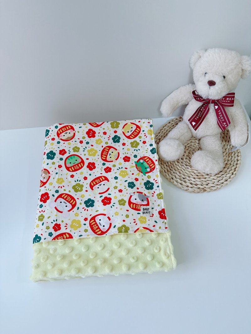 BabyBeast宝宝兽手作-暖暖毯 - 婴儿床上用品 - 棉．麻 