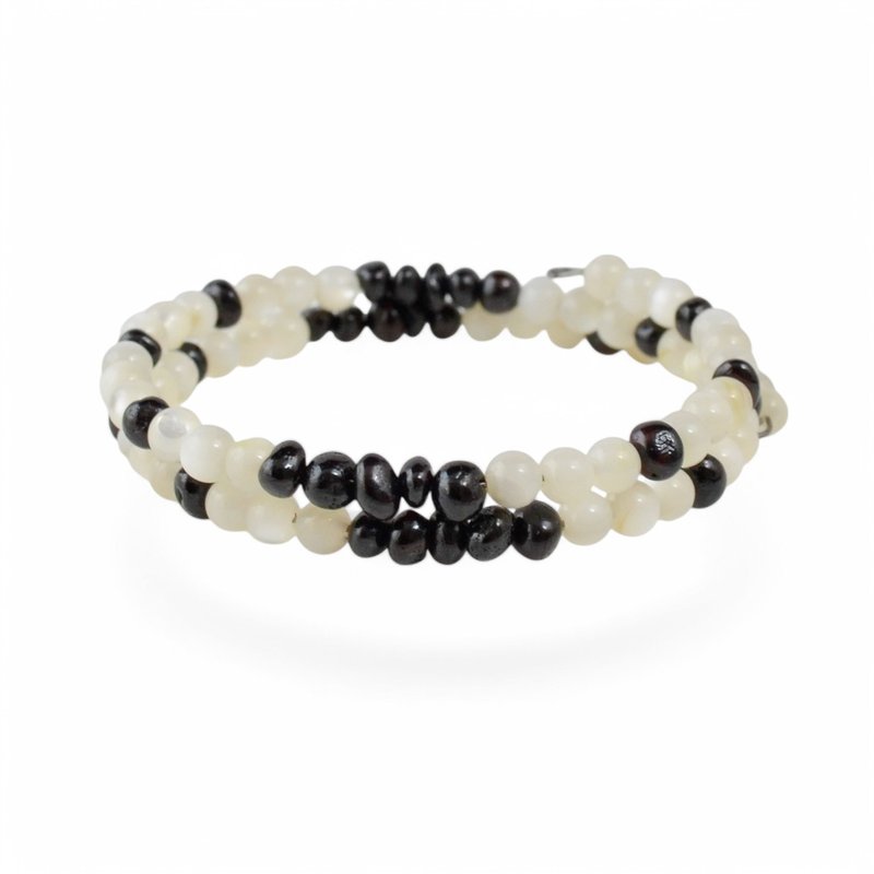 波罗的海琥珀月光石手链 TG64 - 手链/手环 - 宝石 多色