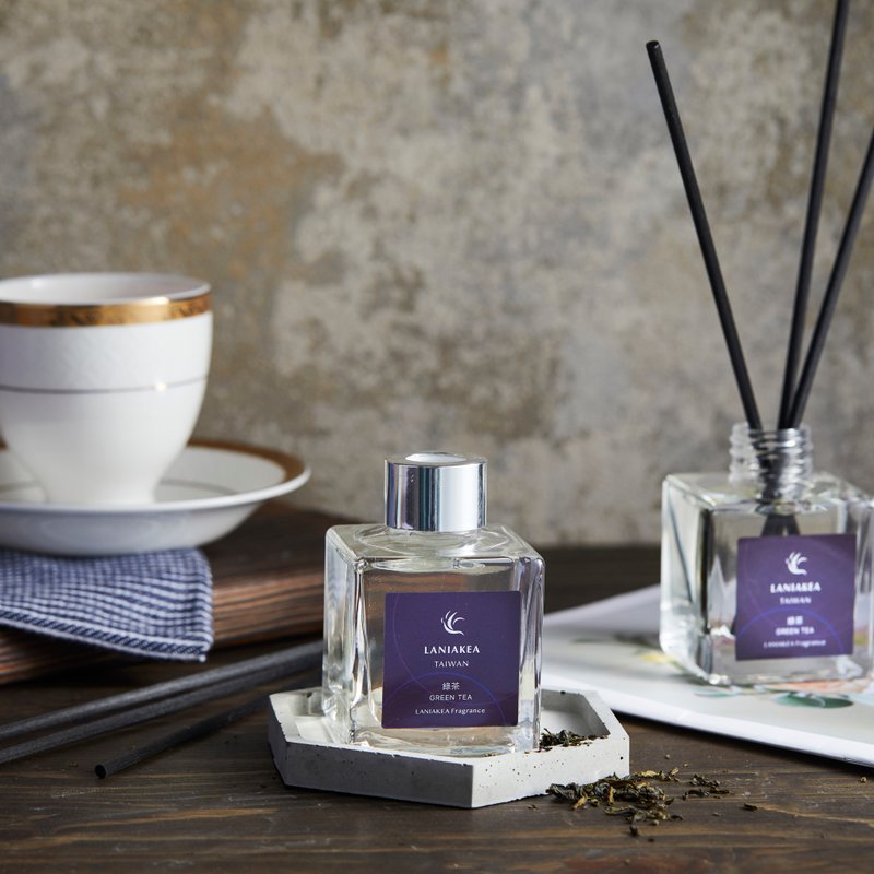 绿茶扩香瓶 100ml - 温暖 | 质感 | 礼物 - 香薰/精油/线香 - 玻璃 紫色