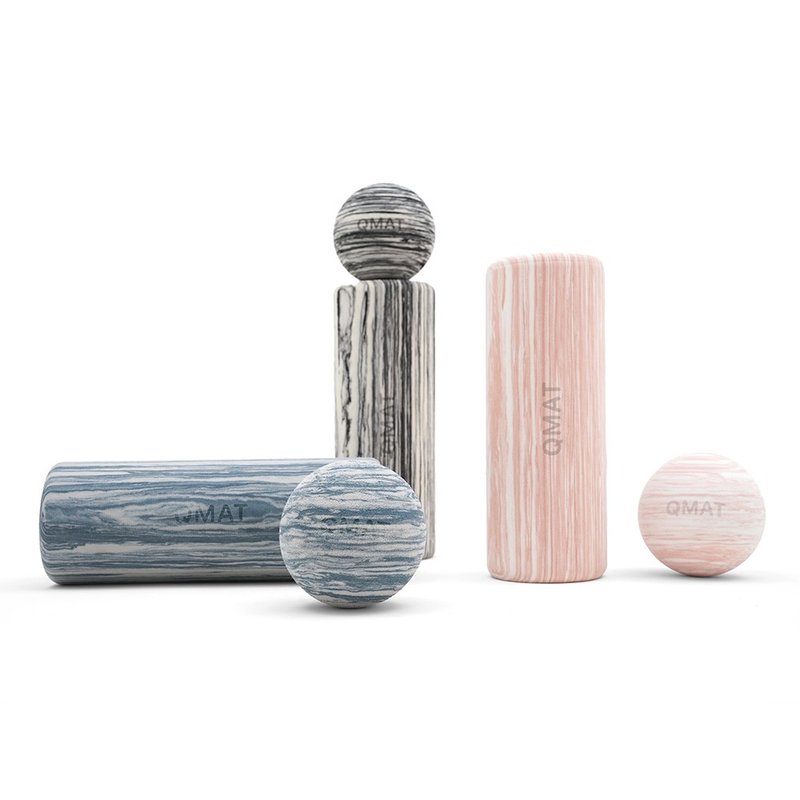 【QMAT】MiNi柱/ MiNi柱组 台湾制 (MiNi瑜珈柱、筋膜球) - 运动配件 - 其他材质 