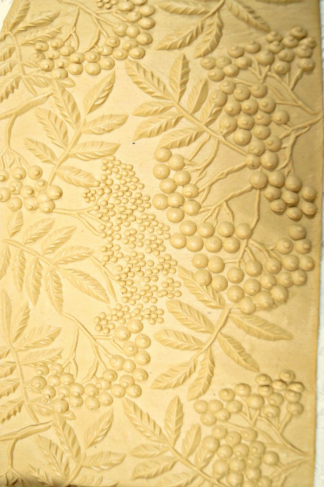 Rolling pin for cookies ,rolling pin with a pattern for cookies - 厨房用具 - 木头 咖啡色