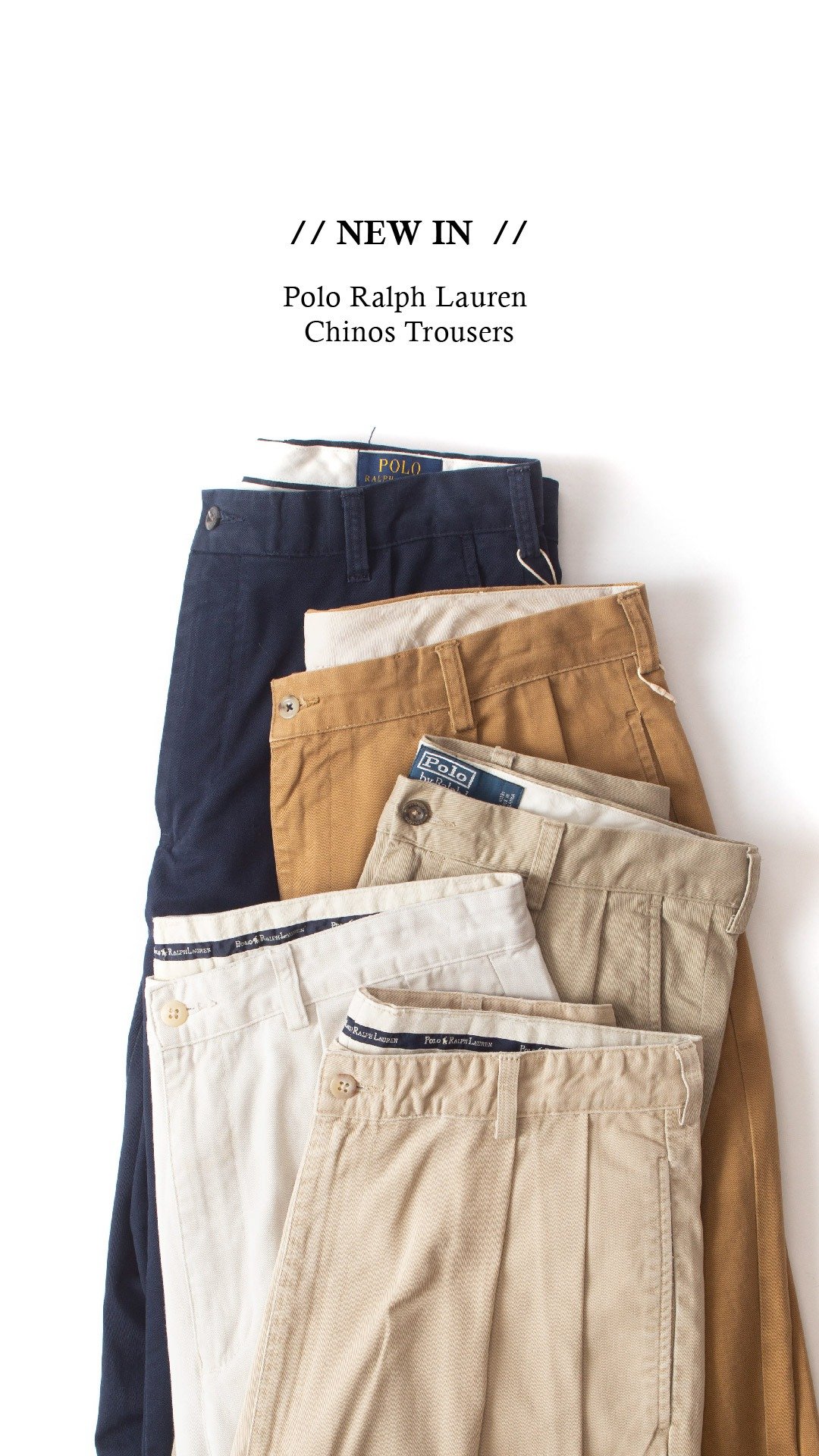 Polo打折长裤 Polo Ralph Lauren Chinos Trousers【初恋贩卖所】 - 男士长裤 - 棉．麻 