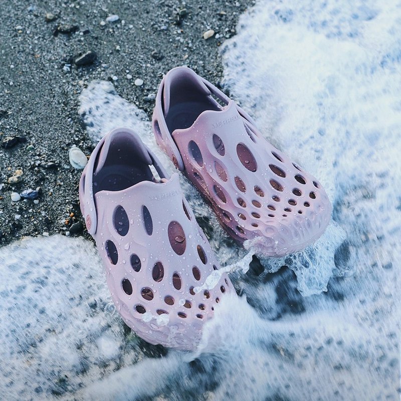 MERRELL Hydro Moc 风格潮流水陆两栖洞洞鞋 女鞋 - 藕粉 - 女款运动鞋/球鞋 - 其他材质 