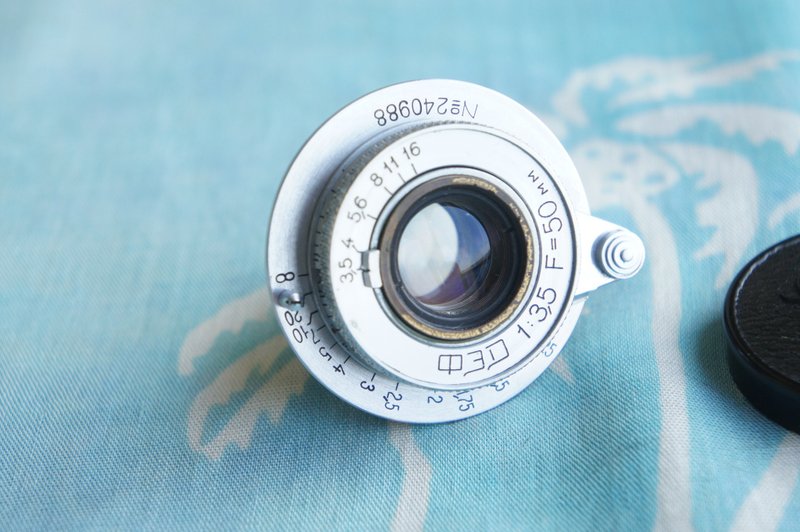 Industar-10 50mm F/3.5 M39 Fed Zorki 徕卡 Micro 4/3 - 相机 - 其他材质 