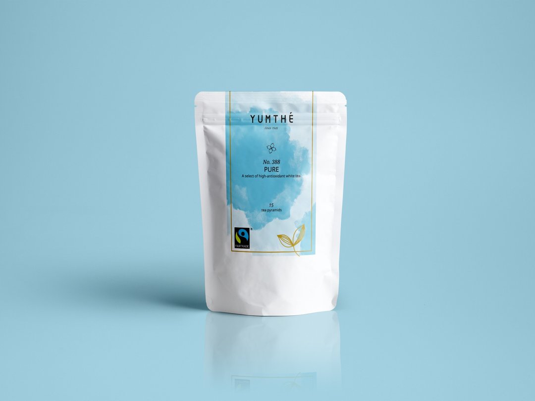 Yumthe【公平贸易认证】有机白茶 - 有助于舒缓燥热抗氧化 - 茶 - 其他材质 白色