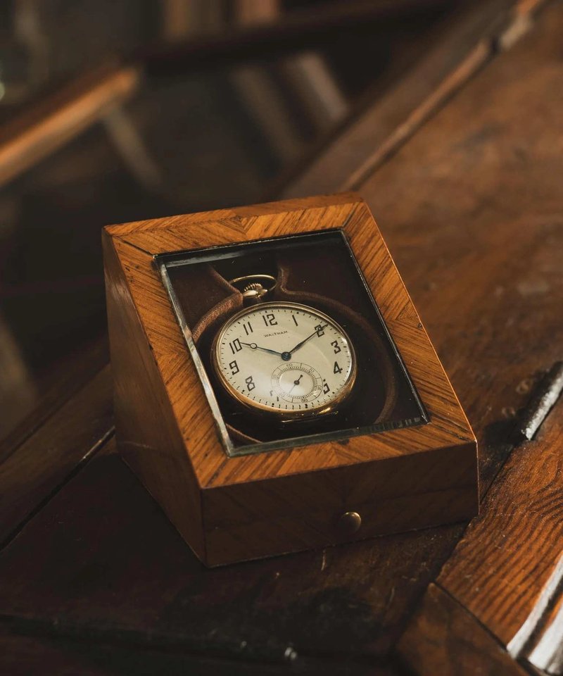 董斜面怀表展示盒 - 收纳用品 - 其他材质 