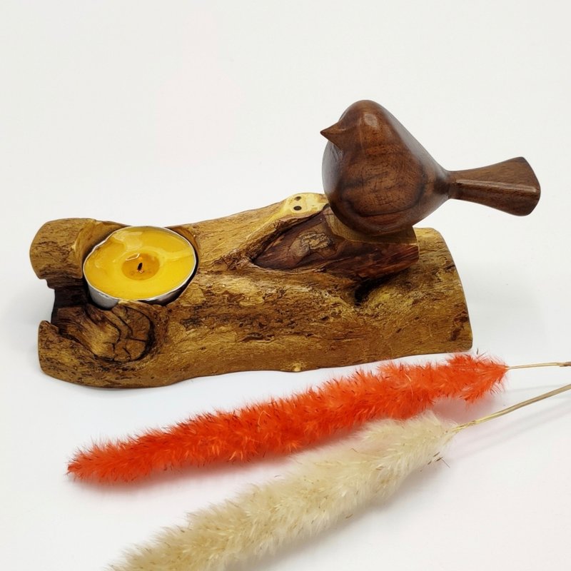 Woo - 蜡烛/烛台 - 木头 