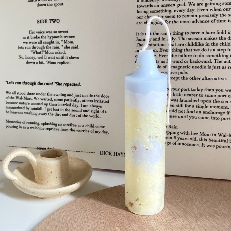 【经典款】 艺术感油画蜡烛 定制化 印象派 香氛 - 蜡烛/烛台 - 蜡 