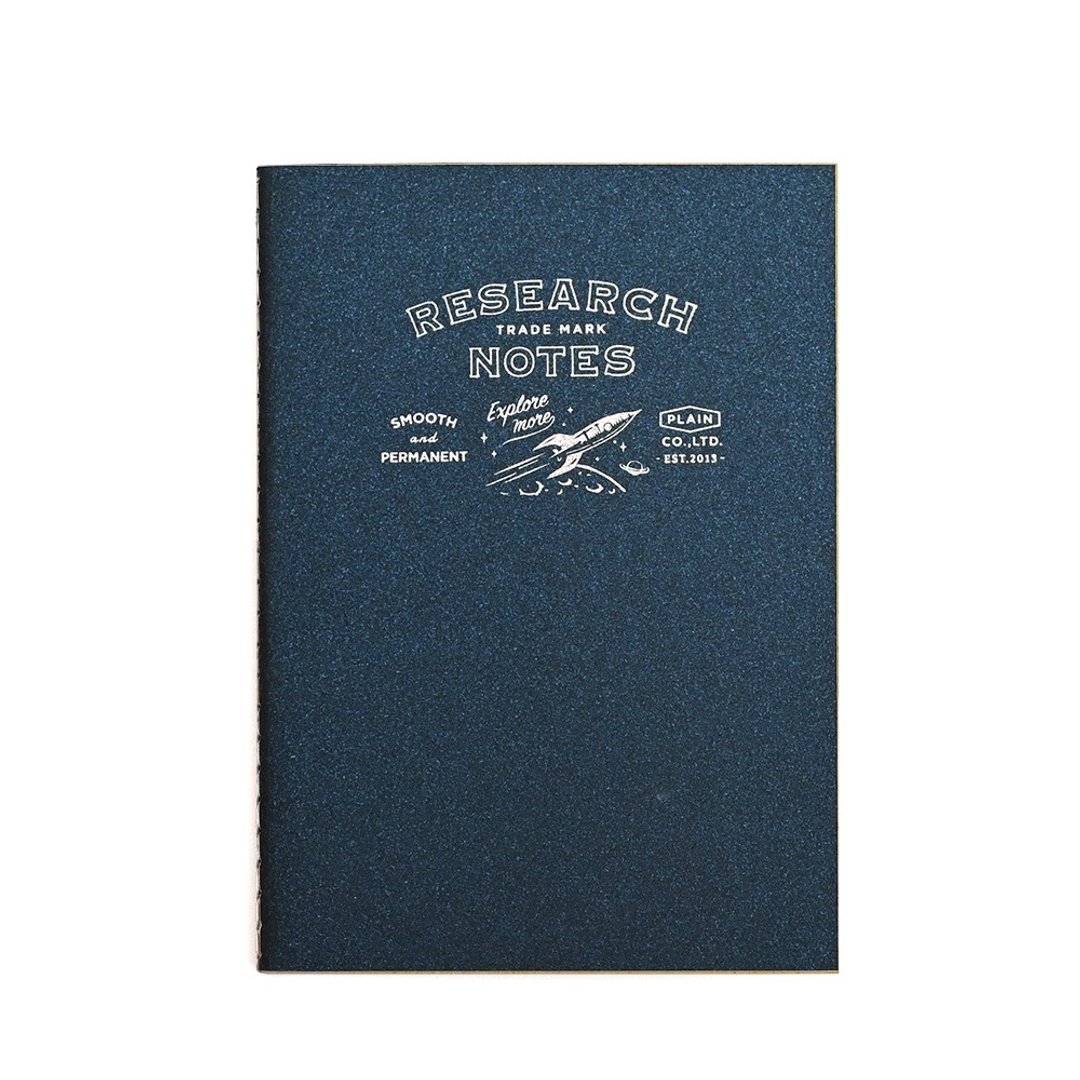 RESEARCH NOTES 火箭 小本 - 显色档案纸 3mm方格内页 - 笔记本/手帐 - 纸 绿色