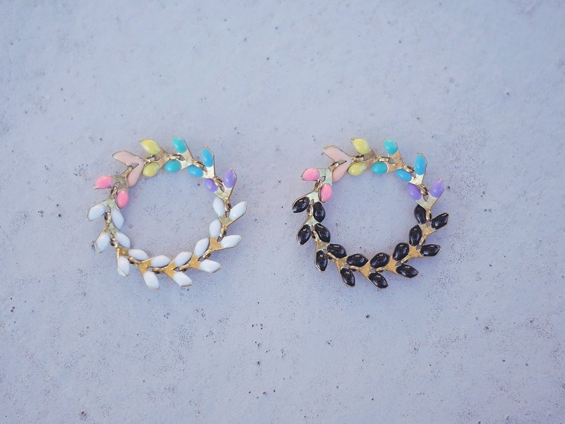 【 Rainbow彩虹 】槲寄生彩虹戒指 - 戒指 - 铜/黄铜 多色