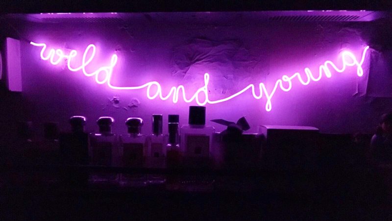 neonlite 定制霓虹文字图案灯 /wild and young/ - 灯具/灯饰 - 塑料 粉红色