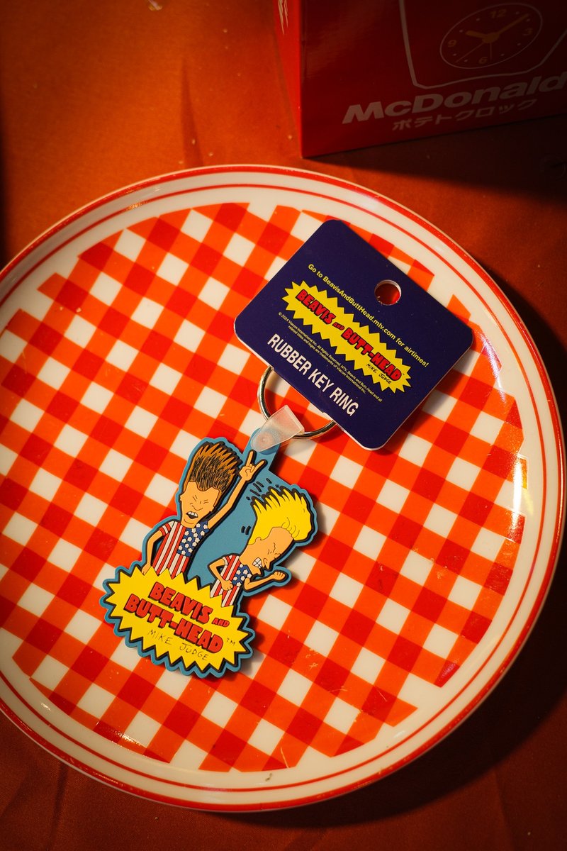 Beavis and Butt-Head 角色立体锁匙扣 - 钥匙链/钥匙包 - 塑料 多色