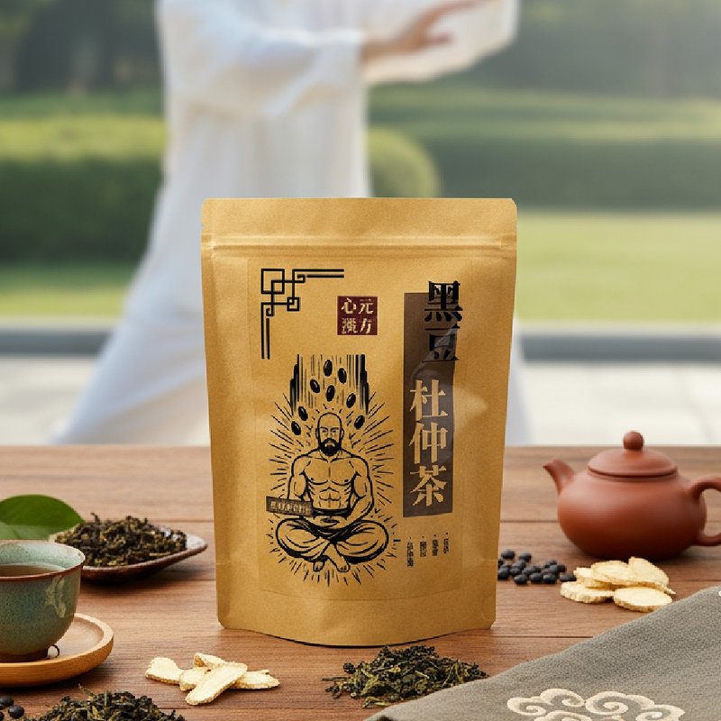 【黑豆杜仲茶】百位产后妈咪一致好评 月子茶 腰酸背痛 银发族 - 茶 - 其他材质 灰色