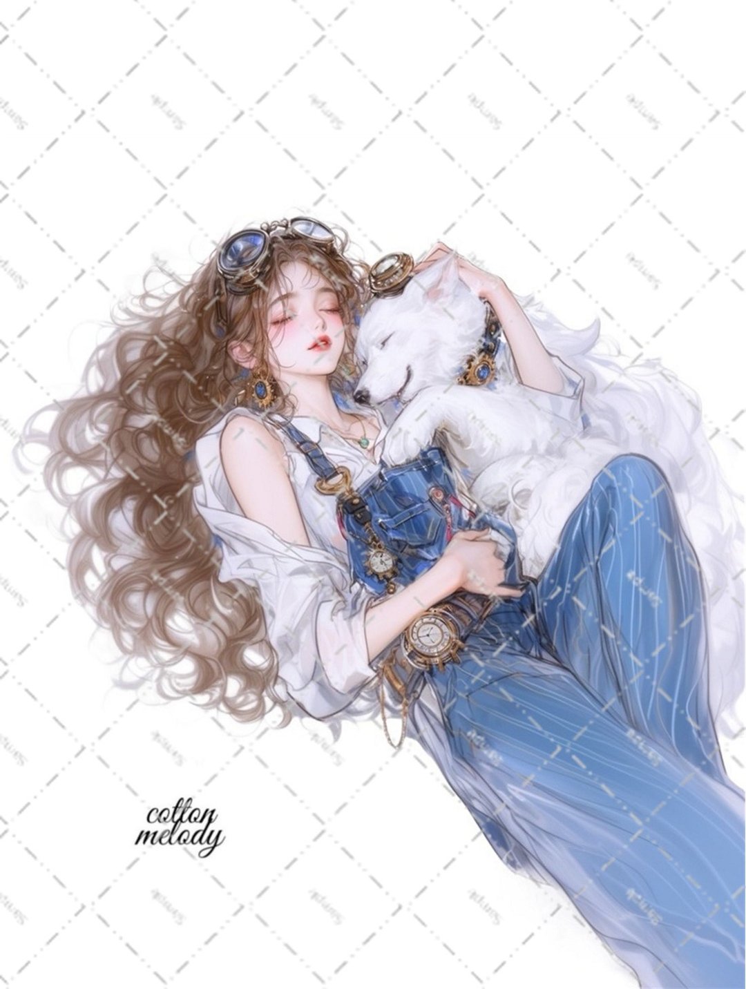 原创贴纸 no.7377 人物贴纸 原创贴纸 人物贴纸 女孩贴纸 原创人物贴纸 - 贴纸 - 纸 