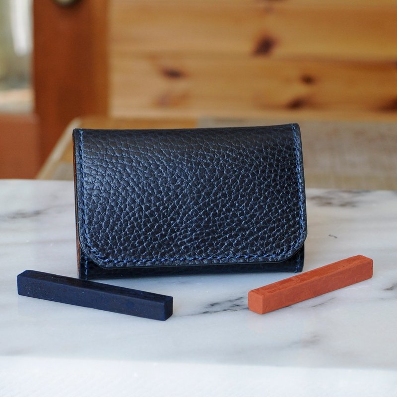 Coin case that opens wide C No.1 Doraro - 零钱包 - 真皮 多色