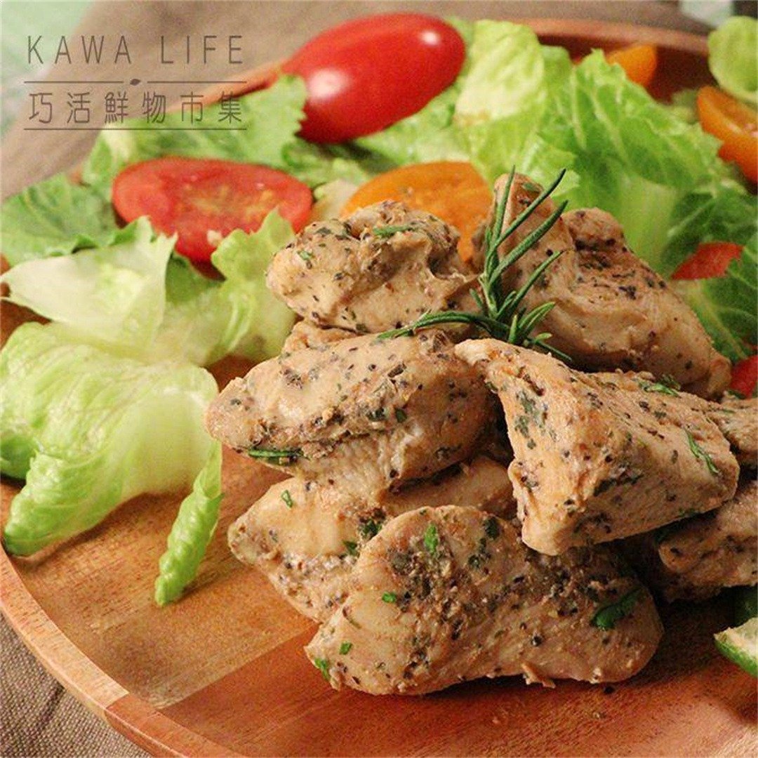 【合乔飨鲜】自然风味鲜嫩鸡胸丁义式迷迭香400g/包满999送保冷袋 - 其他 - 新鲜食材 