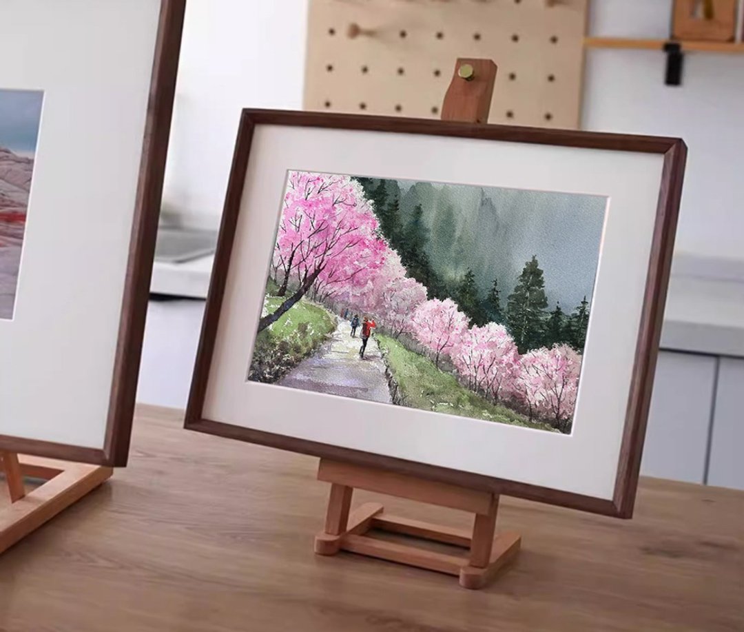 忆武陵 | 疗愈水彩系列 水彩原画 - 海报/装饰画/版画 - 纸 白色