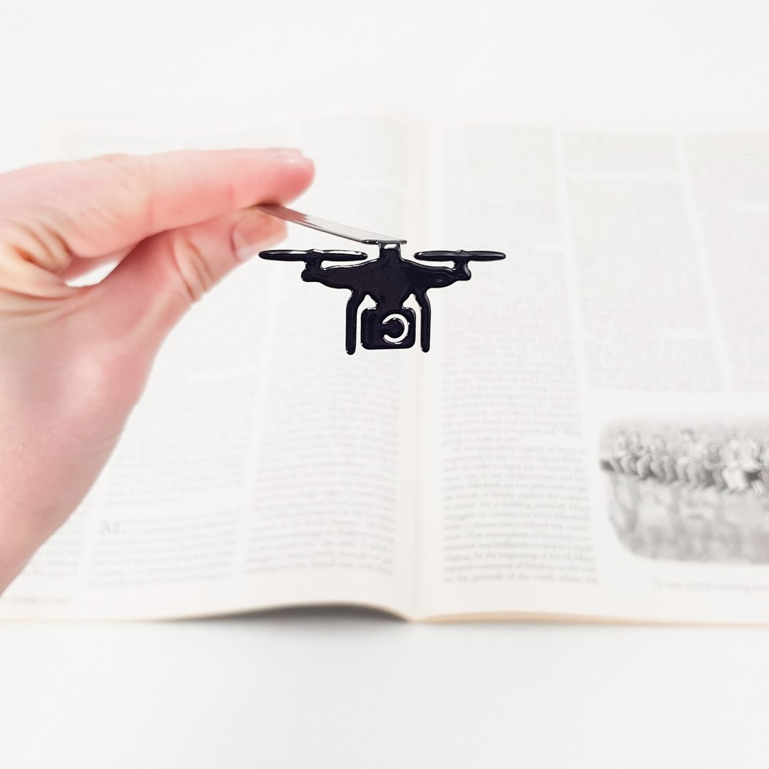 书签 Drone。从空中进行博客写作。 - 书签 - 其他金属 黑色