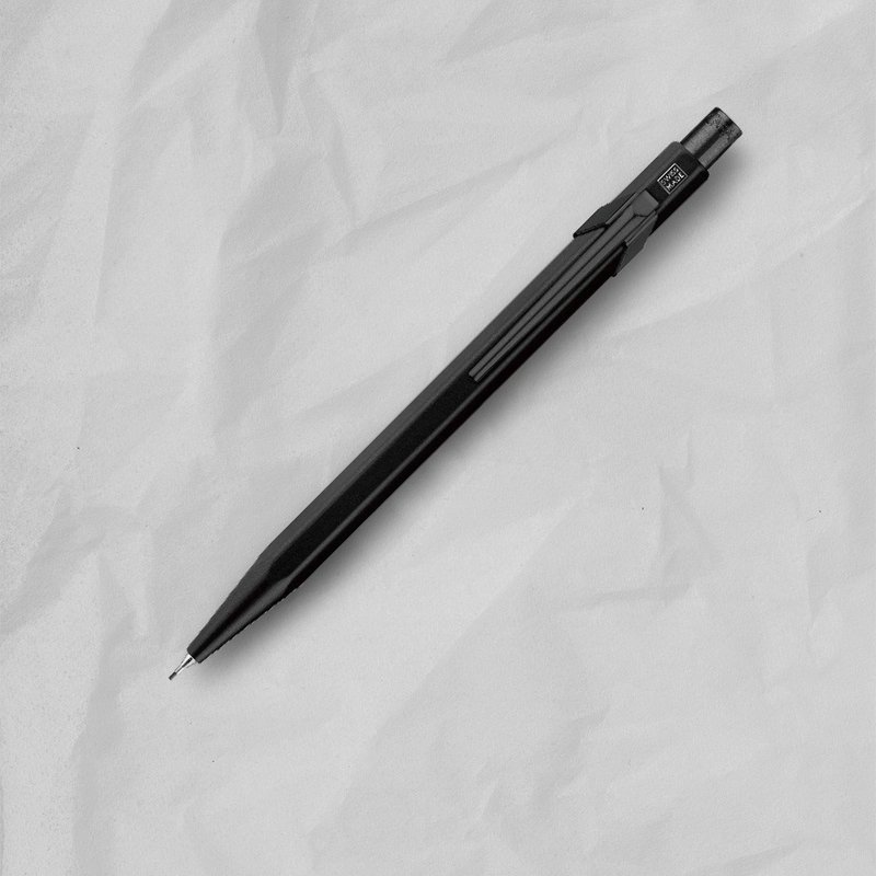 CARAN D ACHE Black Edition  黑潮 时尚黑自动铅笔 免费刻字 - 铅笔/自动铅笔 - 其他金属 黑色