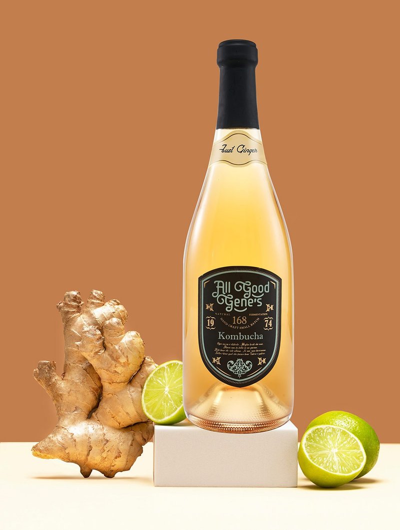 All Good Gene's 就是姜好康普茶 / 750ml Just Ginger Kombucha - 健康/养生 - 新鲜食材 