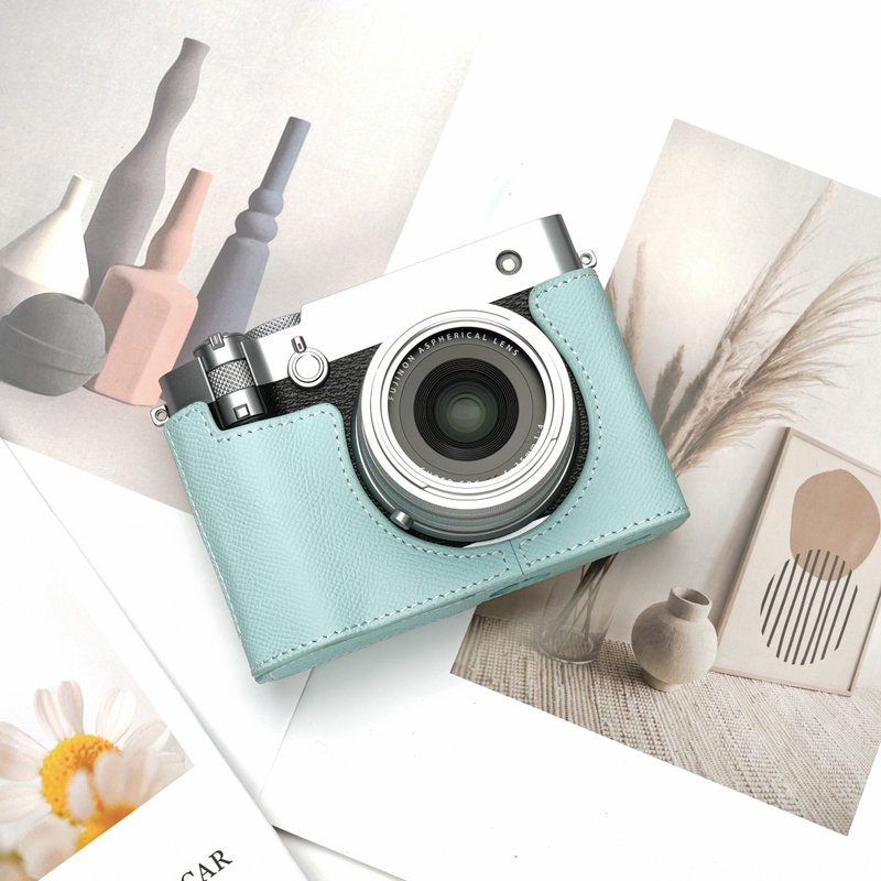 适用机型FUJIFILM GFX100RF 手掌纹皮革相机底座皮套 - 相机包/相机袋 - 真皮 多色