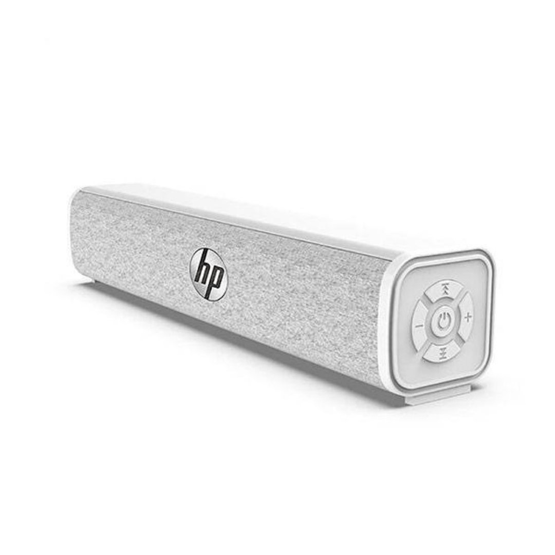 HP 惠普 WS1Pro 双模 USB/蓝牙 长型喇叭 Soundbar - 扩音器/喇叭 - 其他材质 白色
