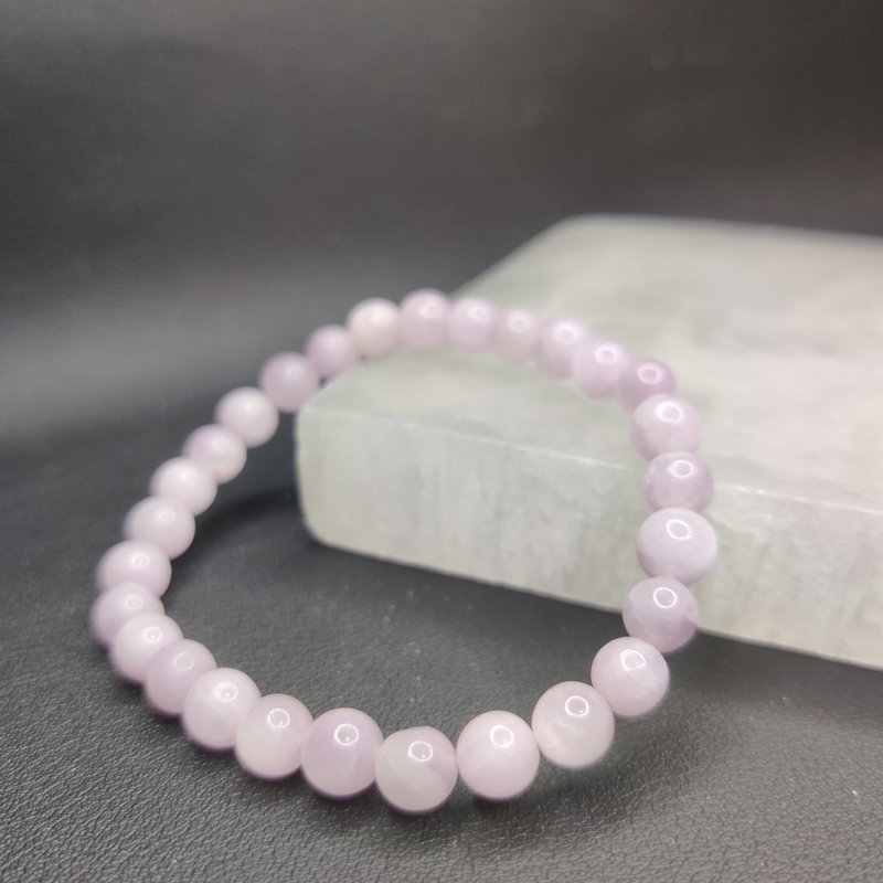 紫锂辉石 Kunzite 手串 手链 天然水晶 水晶手链 - 手链/手环 - 玉石 