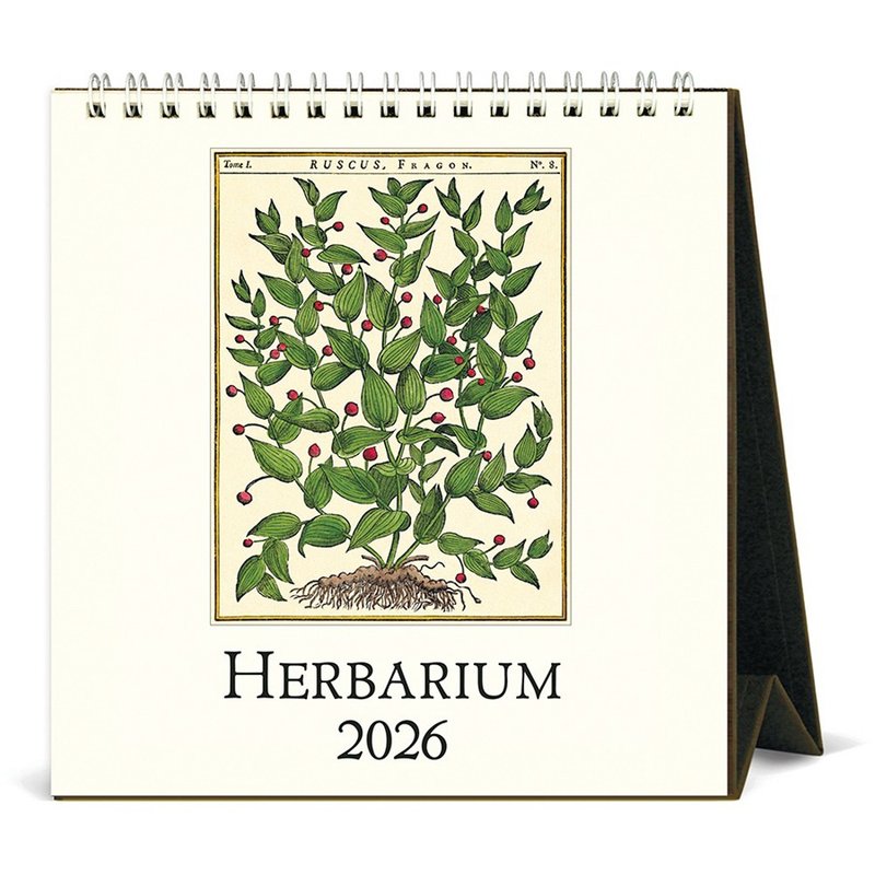 Cavallini & Co.  2026 桌历\月历 HERBARIUM - 年历/台历 - 纸 多色