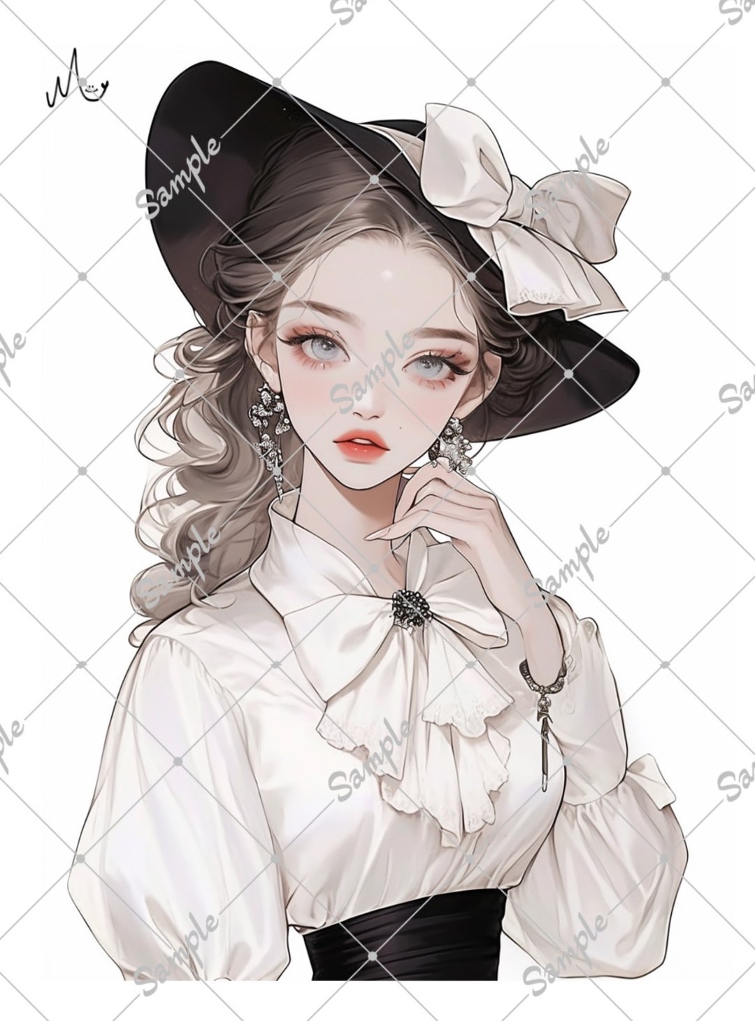 原创人物贴纸 - 贴纸 - 纸 