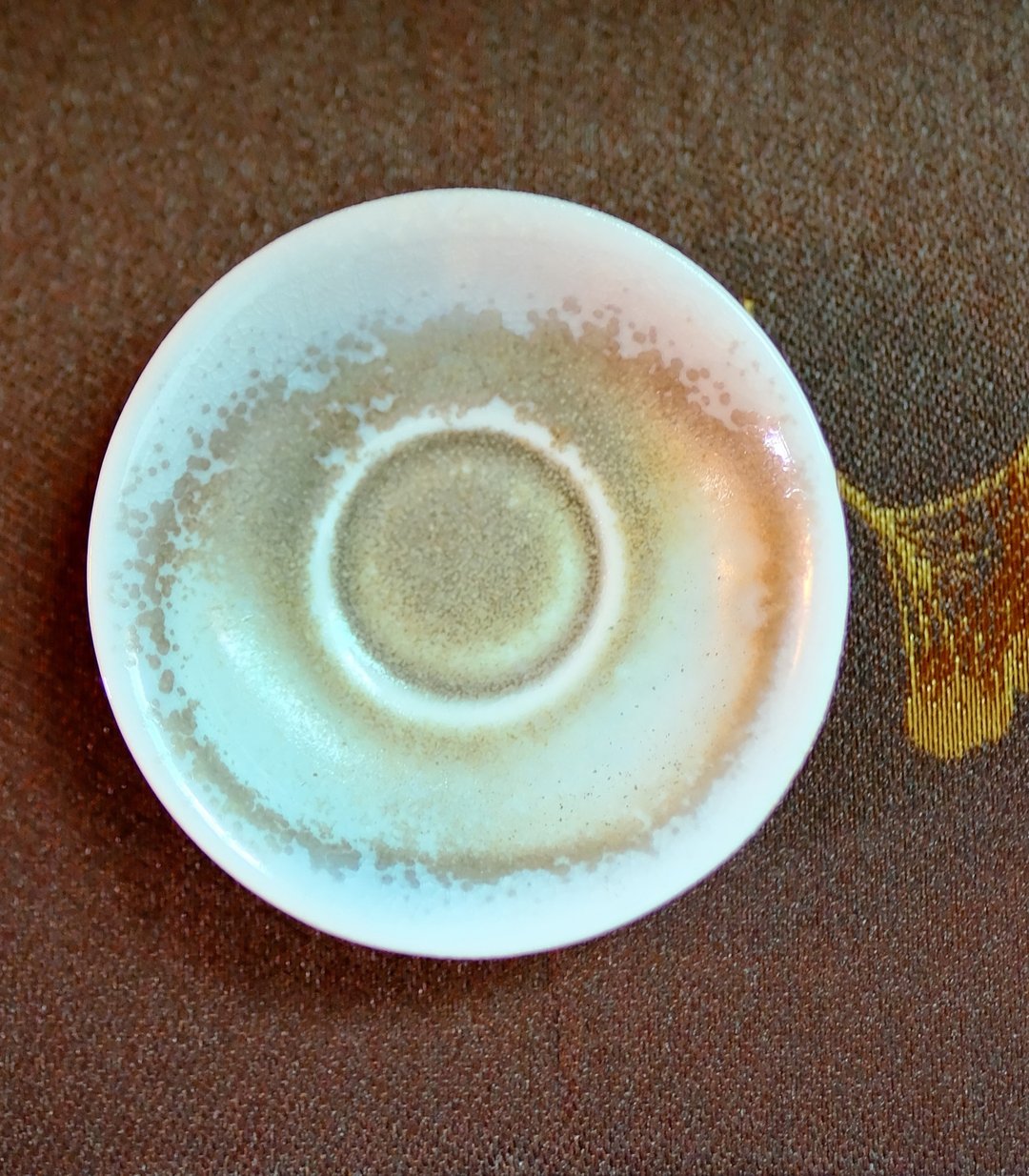 柴烧茶盘 - 落灰志野结晶茶盘 - 陶艺 - 陶 