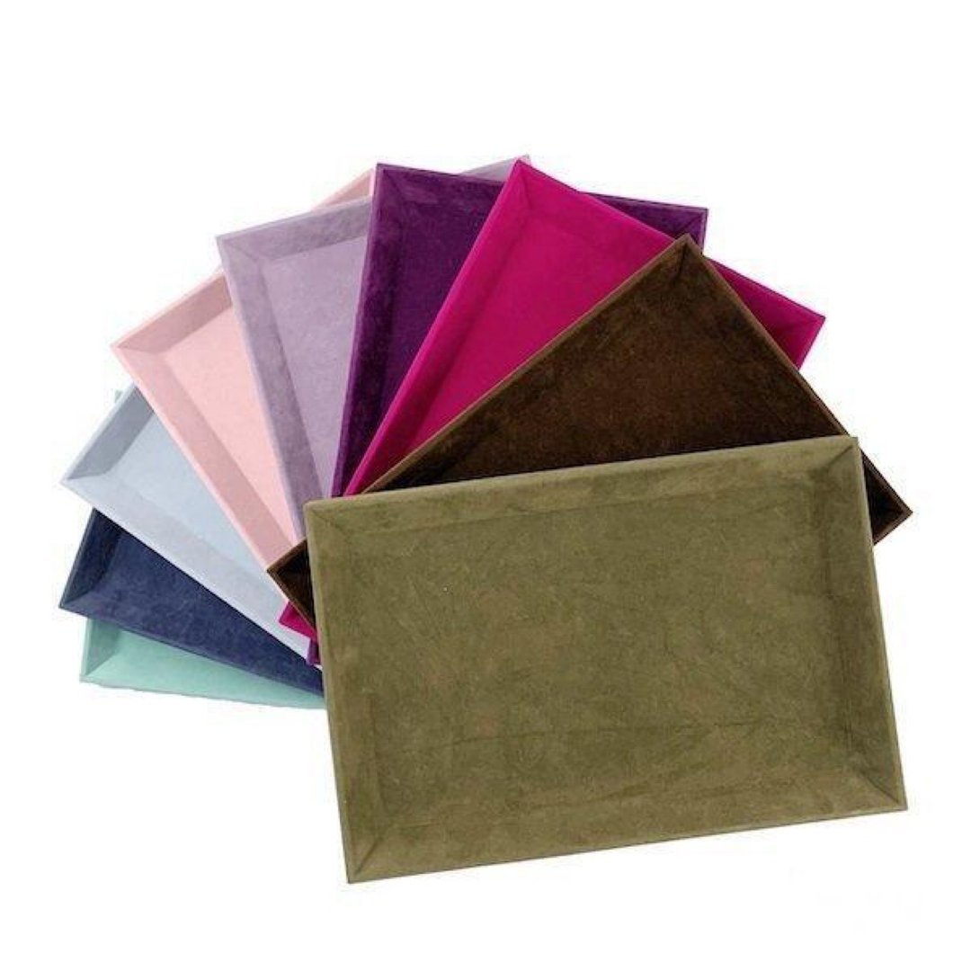 Colorful Tray Accessory Case L Size All 5 Colors - 收纳用品 - 棉 紫色