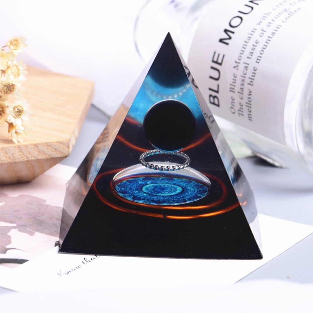 超福利款盲盒奥根金字塔盲盒Orgonite奥刚塔生命之树脉轮冥想水晶 - 摆饰 - 水晶 