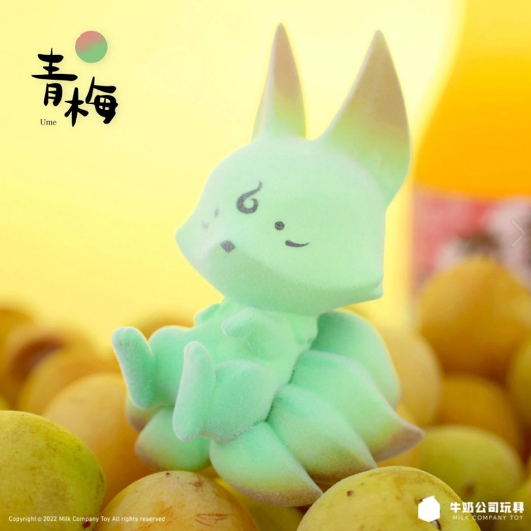 【盒玩】九尾 – 青梅 (现货) - 玩偶/公仔 - 塑料 绿色